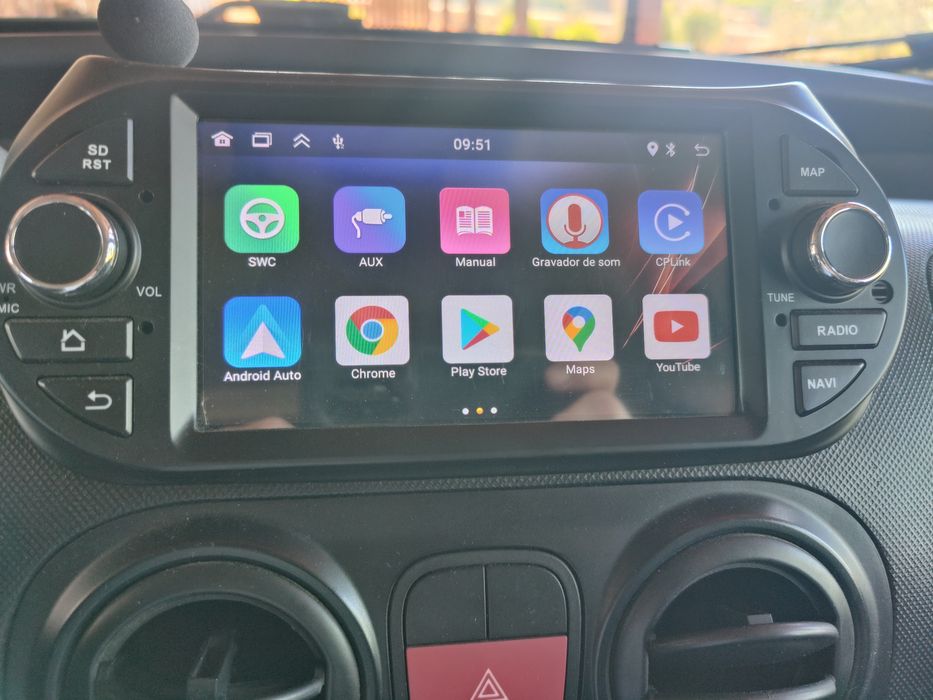 Rádio Android Peugeot /Fiat/Citroën