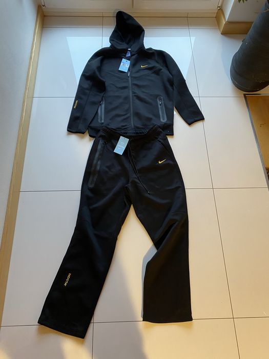 Nike tech fleece x nocta czarne komplet