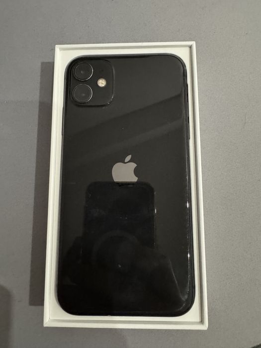 iPhone 11 128GB Czarny - Pierwszy Właściciel, Oryginalne Pudełko