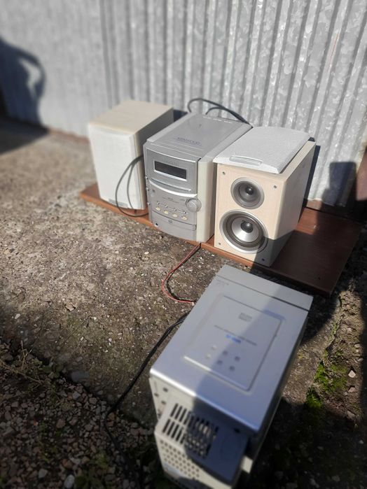 wieza kenwood  aux cd  usb fm