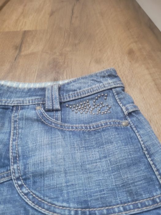 Spódniczka dżinsowa damska, szer.w pasie43cm.