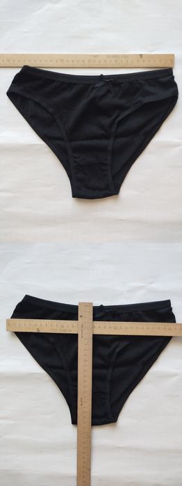 Трусы, трусики женские новые, черные, хлопок 100% cotton.