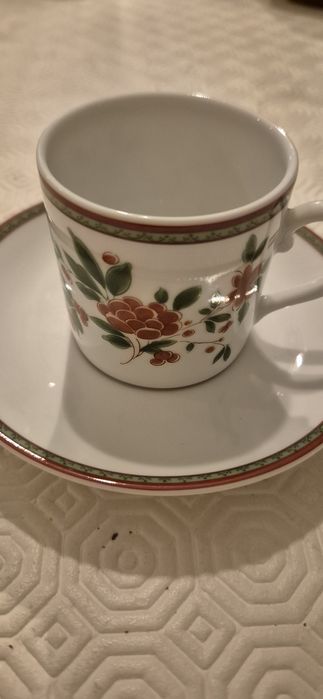 Chavenas café Vista Alegre Coleção Bombay