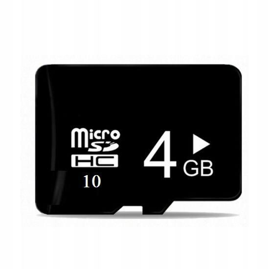 Karta pamięci Micro SD 4GB + adapter