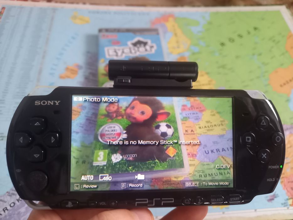 Gra Sony psp eyepet przygoda kamerka psp-450