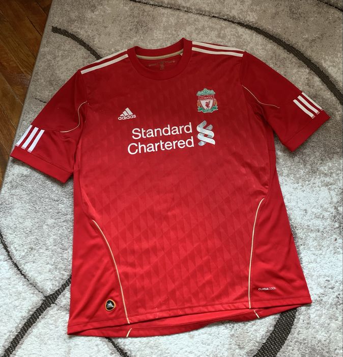Liverpool FC 2010 2012 Home Football Shirt Soccer Jersey Adidas P96763