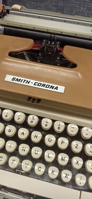 Máquina de escrever smith-corona