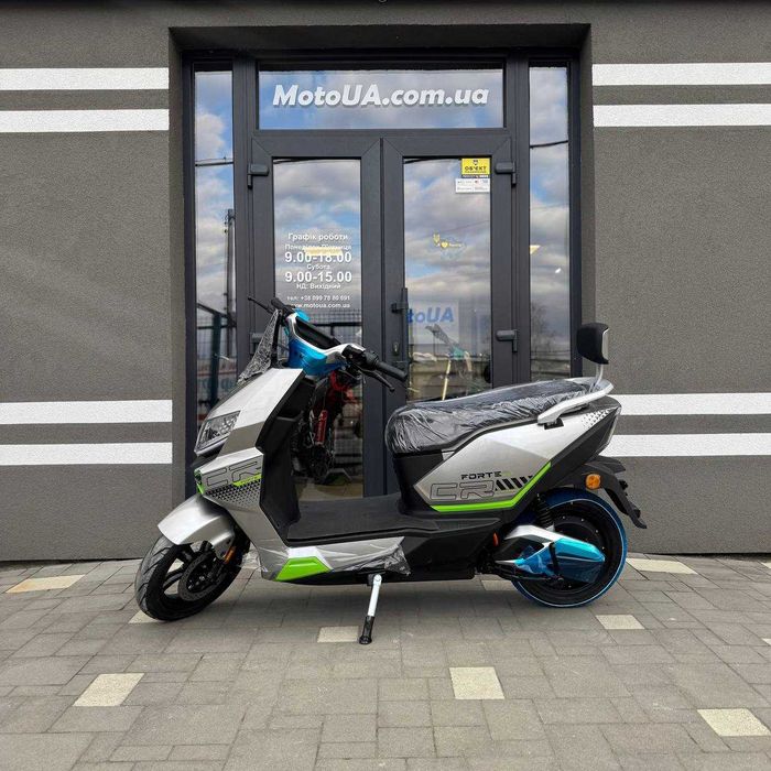 Електроскутер FORTE T11 2000W 72V/35Ah 12/12 графеновий акум. доставка