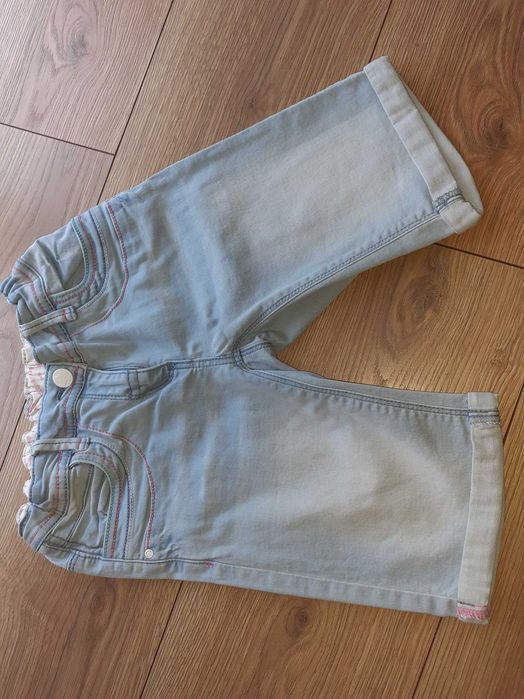 Spodenki jeansowe 128 idealne