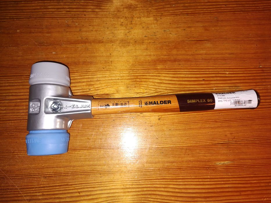 Młotek gumowy Simplex 60 aluminium