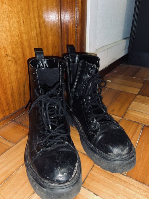 Botas bershka pretas