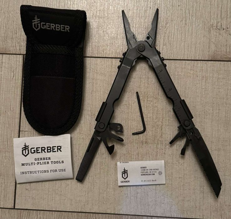 Мультитул Grand Way, Мультитул Gerber Multi-plier 600 needleose Black