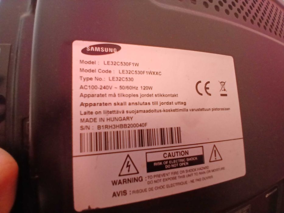 TV Samsung LCD de 32 polegadas