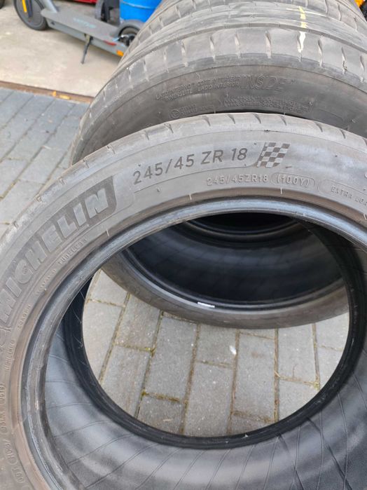 Opony letnie Michelin Pilot Sport 245/45 R18, komplet 4 sztuki