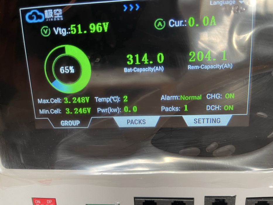 Акумулятор Lifepo4 16квт/г 48в, EVE MB31(314)