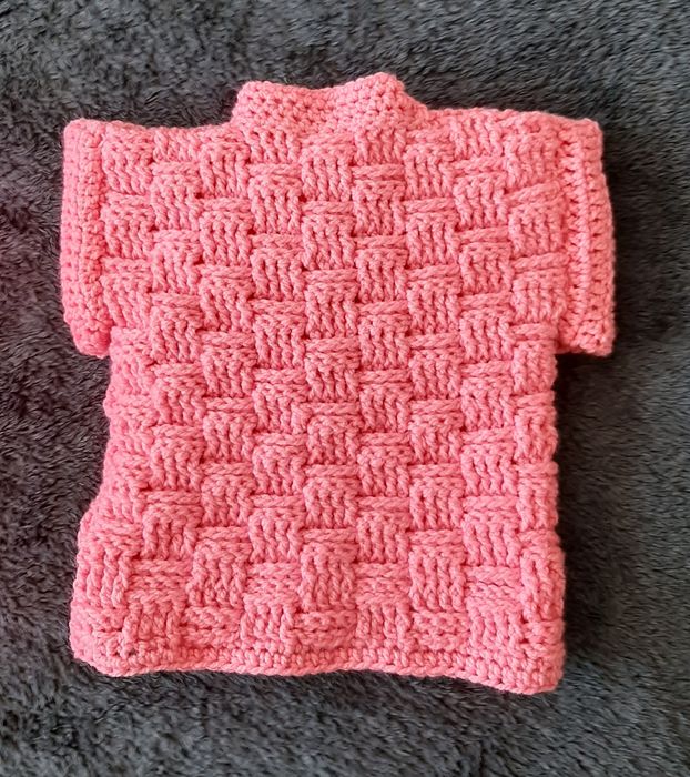 Sweterek handmade 2-3 lata