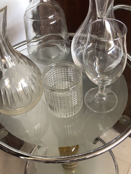 Carrinho de chá /garrafas