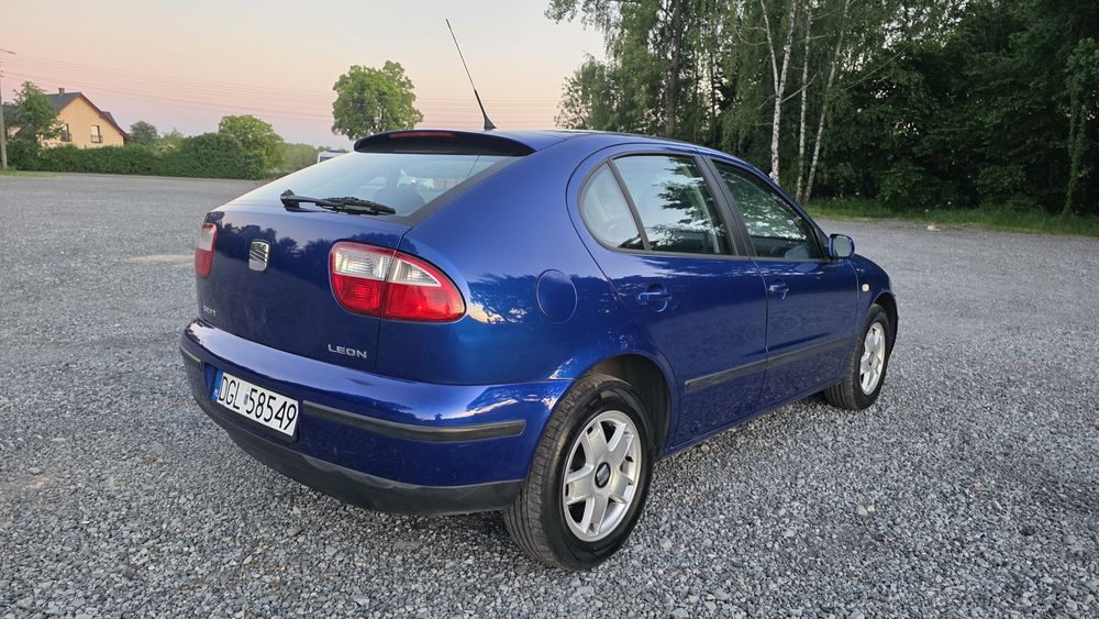 Seat Leon 1.6B 105KM GAZ LPG Zadbany Do jazdy Bez wkładu