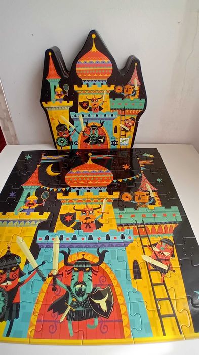 Puzzle de criança com 54 peças