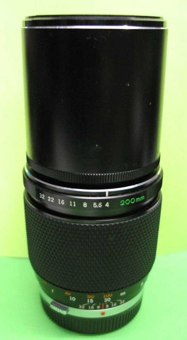 Olympus OM-System E.Zuiko Auto-T 1:4 f=200 (OM mount - made in Japan)