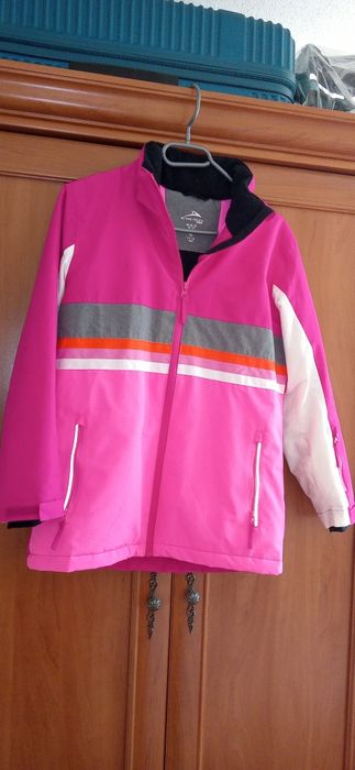 Różowa kurtka dziewczęca 146 - 152cm 11 lat