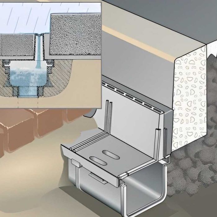 Canal em PP com Grelha Oculta LuxWares