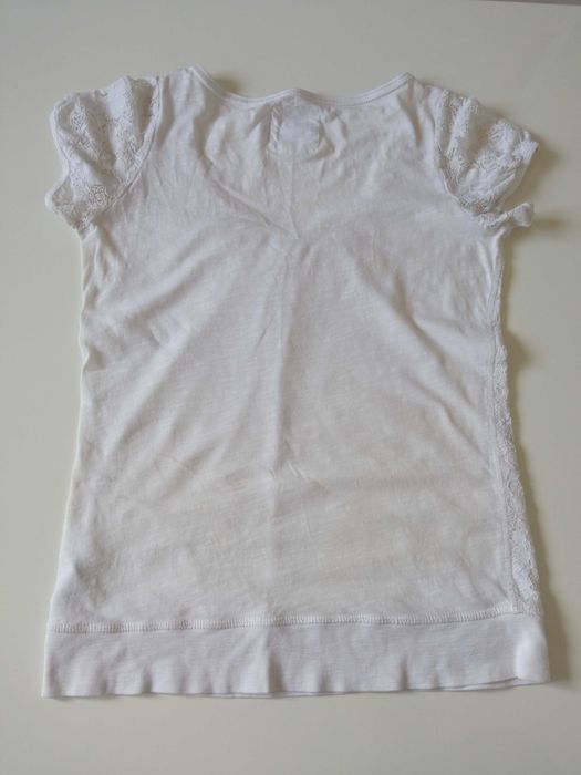 H&M damska lekka bluzeczka koronka r M