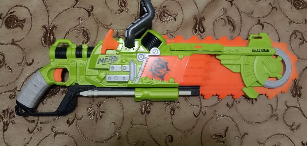 Nerf zombie strike нерф бластер