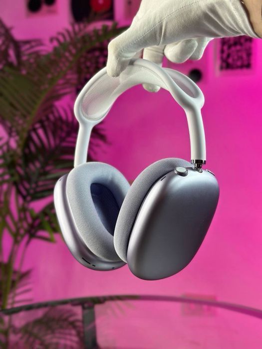 Навушники Apple AirPods Max 2 (2026 gen) + Гарантія + Шумодав + Гіроскоп + Анімація (Чорний, Срібний, Фіолетовий, Синій )