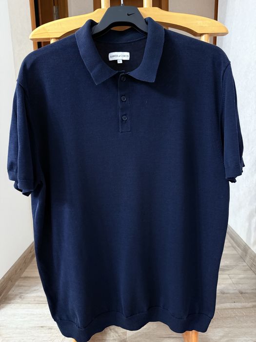 Трикотажное поло Hawes & Certis (оригинал). Полномерный XL- XXL (52-54)