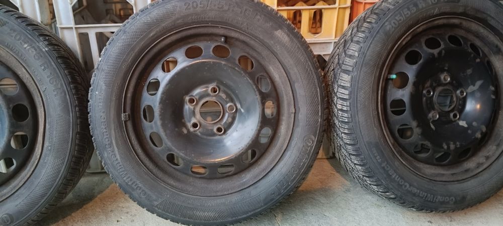 Koła 16 5×112 et50 z oponami 205×55×16