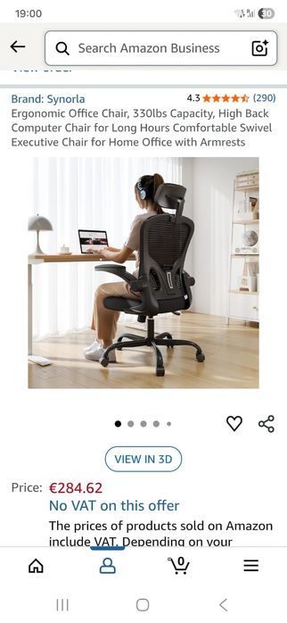 Cadeira de escritório novo