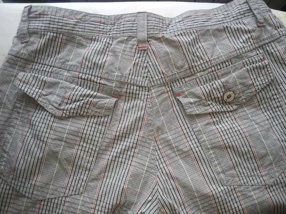 Очень английские штаны в клетку от Scotch &Soda (52) + крутые джинсы карго (новые) (46)