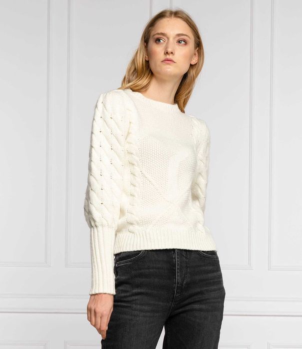 Sweterek Guessa bufiaste rękawy S