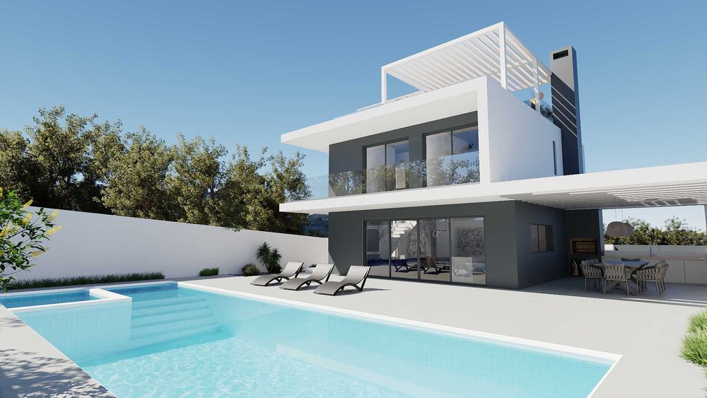 Moradia de luxo à venda em Marina de Albufeira com elevador e piscina com jacuzzi