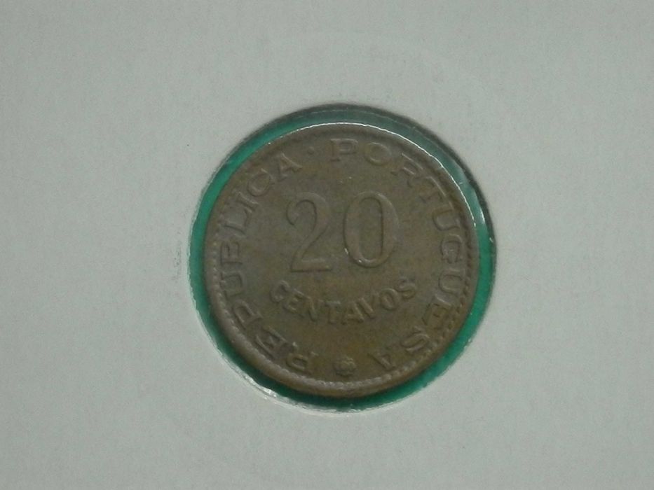 1252 - Angola: 20 centavos 1962 bronze, por 2,00