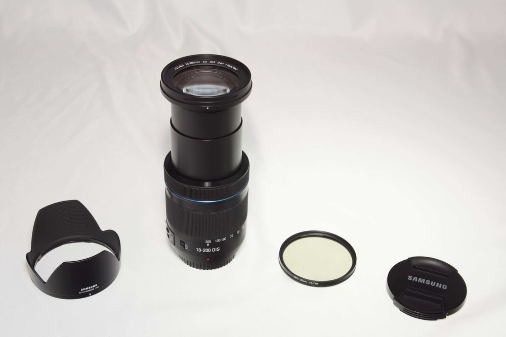Obiektyw SAMSUNG NX 18-200mm f/3.5-6.3 ED OIS i-Fn + C-PL Gwarancja FV