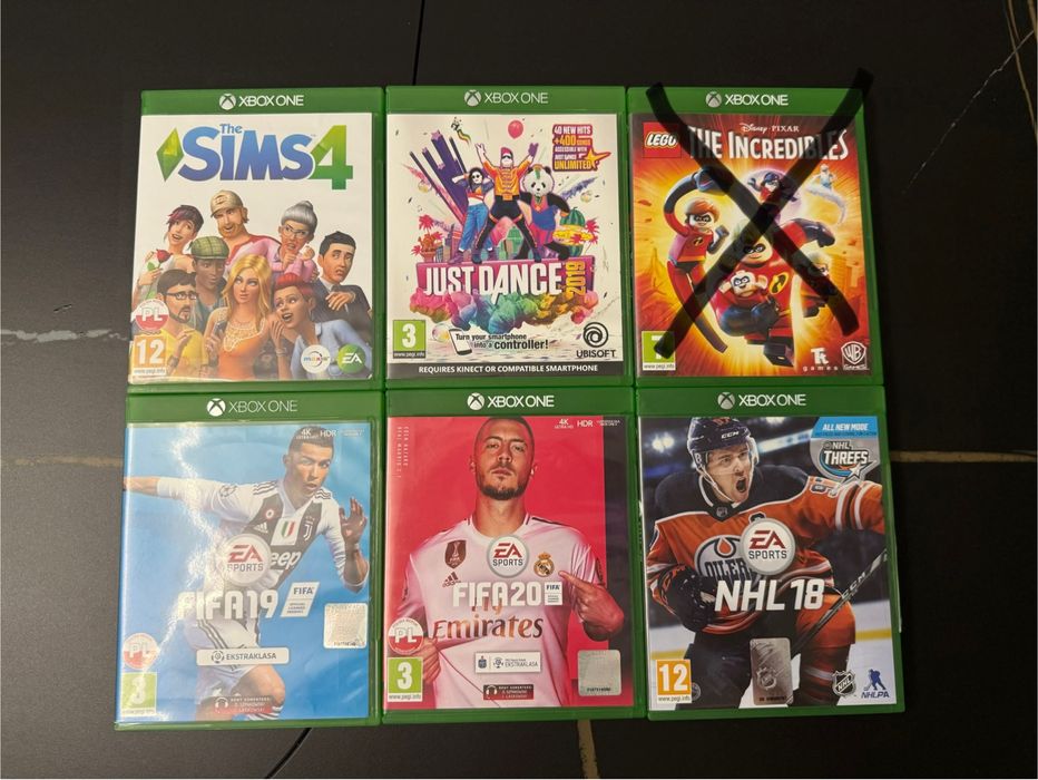 Gry xbox one stan bardzo dobry