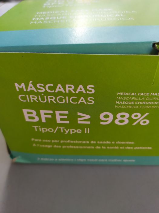 Mascaras de higiene e proteçao..