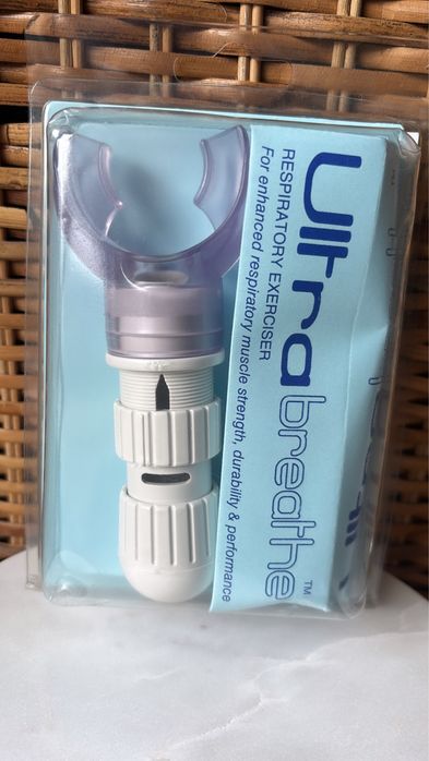 Ultrabreathe Breathing Exerciser & Lung Trainer, White
