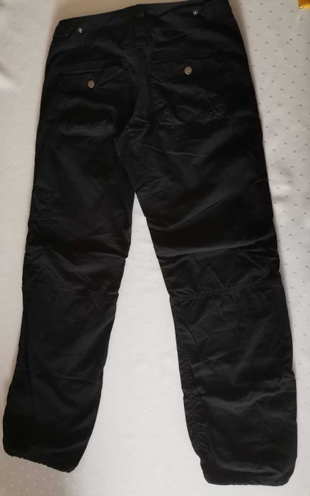 Czarne spodnie H&M Young rozmiar 164