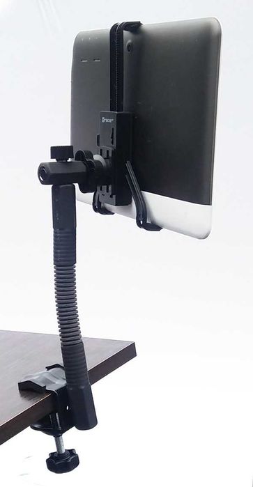 Uchwyt 2×360 na tablet 7″ 10,1″ z giętkim ramieniem 140cm Udźwig 1.5kg