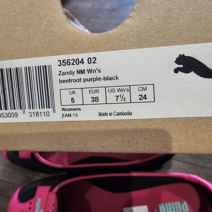 Жіночі балетки puma, оригінал 38 розмір