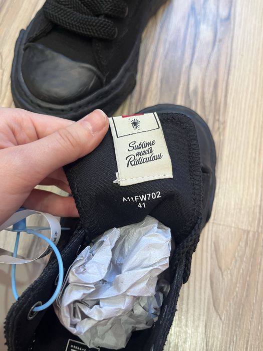 Кроссовки Mihara Yasuhiro Black 41 размер