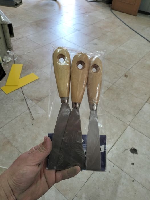 Espátulas conjuntos de 3  3cm/5cm/8cm