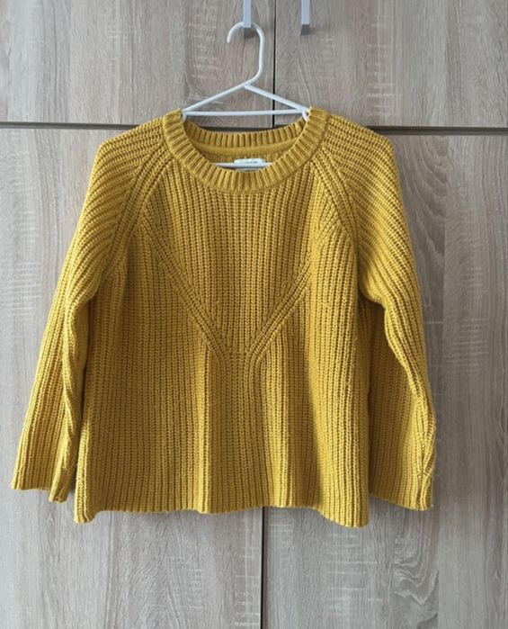 Żółty sweter Jacqueline de Yong r.M