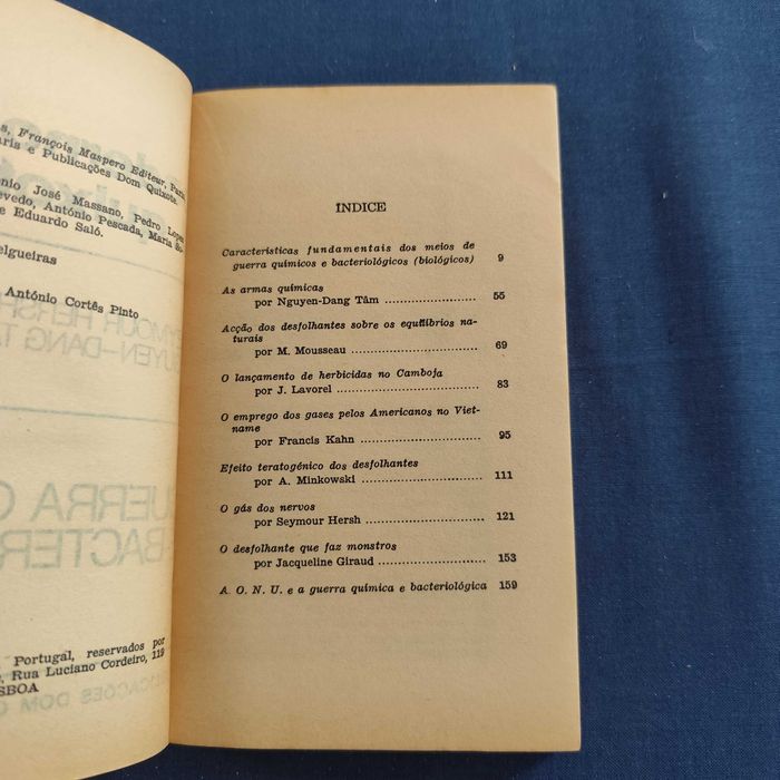 Cadernos D. Quixote 49 - Guerra Química e Bacteriológica