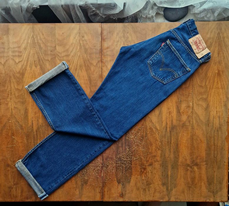 Джинсы (Levis 501) Индиго .размр W32-L34