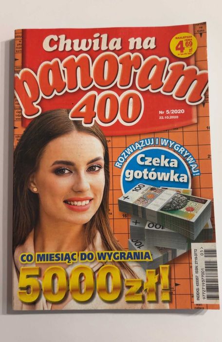 Chwila na Panoramę 400 Nr 5/2020 Krzyżówki Łamigłówki NOWA