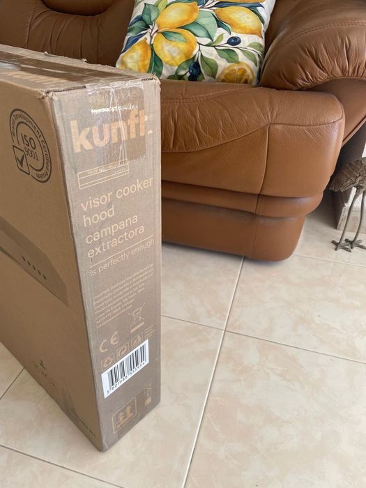Exaustor Kunft branco NOVO